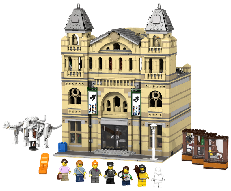 Illustration for article titled 2,700 piece Natural History museum hits 10,000 supporters on Lego Ideas
